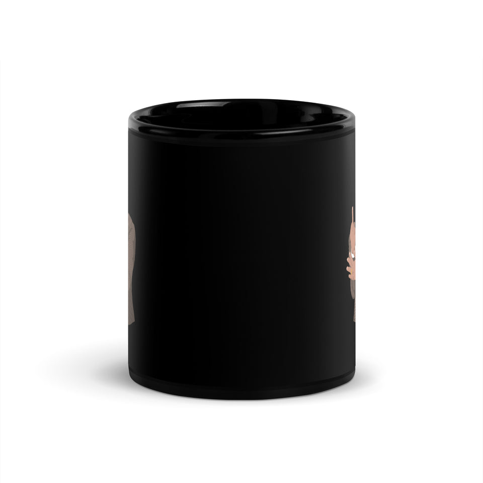 Silence, is Fkn Golden - Mug [Black]